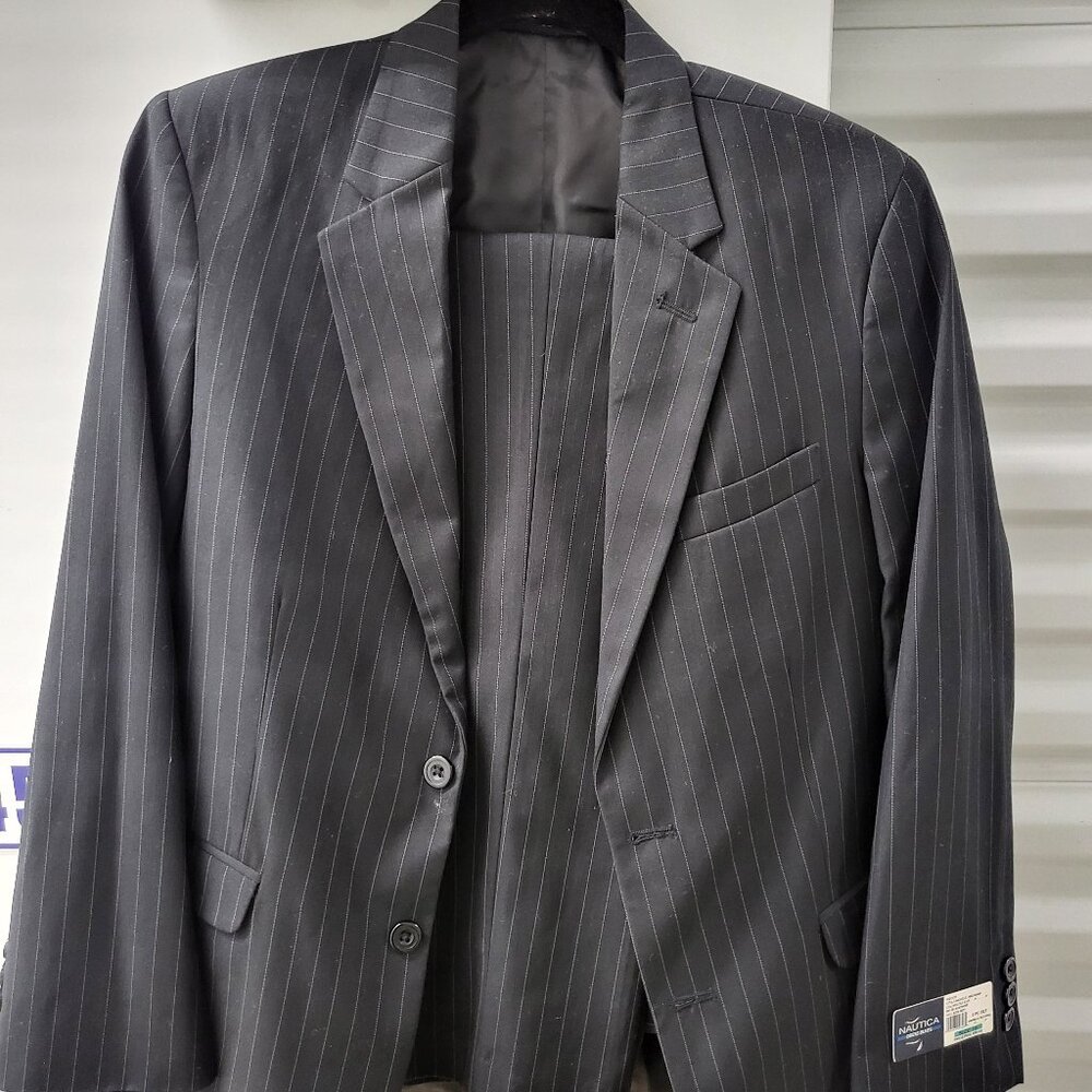 Pin Striped Suit Nautica NWT